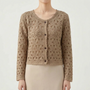 Openwork Crochet Cardigan -  Lorena