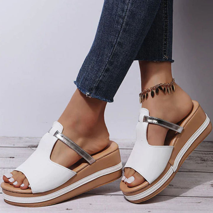 Unita - Stylish, Orthopedic Sandals with High Sole
