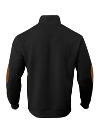 Herren Gestrickter Outdoor Pullover mit Aufnähern - Logan
