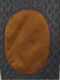 Herren Gestrickter Outdoor Pullover mit Aufnähern - Logan