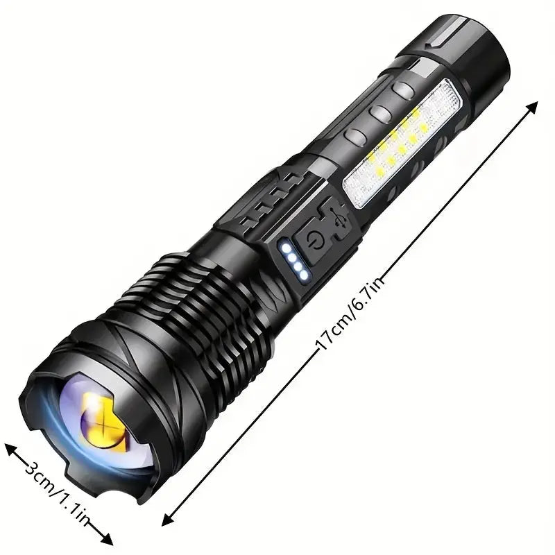 Ultrafelle Military Flashlight with 5000 Lumens - PowerBeam