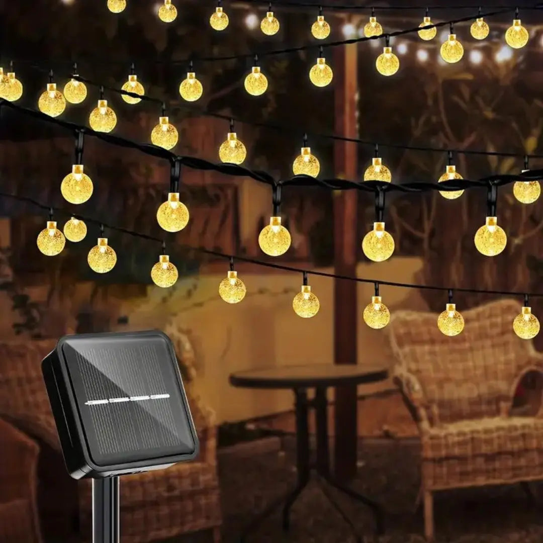 Nachhaltige LED Lichterkette - SolarGlow