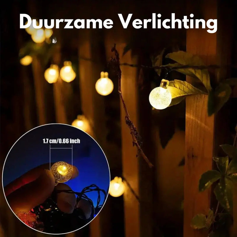 Nachhaltige LED Lichterkette - SolarGlow