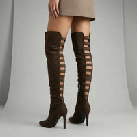 Overknee-Stiefel Mit Hohem Absatz - Lynn