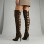 Overknee-Stiefel Mit Hohem Absatz - Lynn