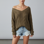 Oversize Strickpullover - Carolin