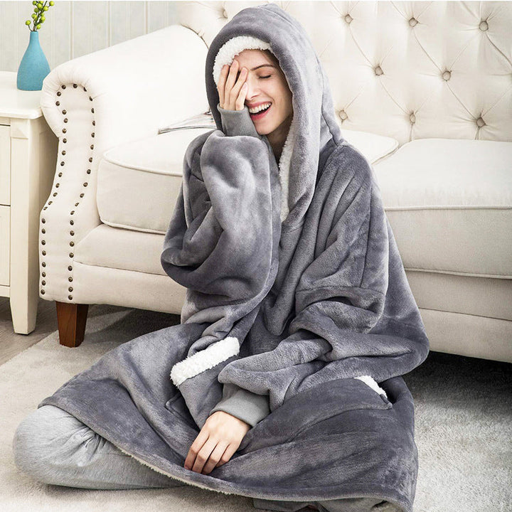 Homey Hoodie & Decke in einem | Die ideale Erfindung für die kälteren Tage