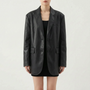 Oversized Blazer Met Enkele Rij Knopen -  Christy