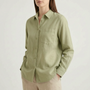 Oversized Button-Down Shirt -  Shirley