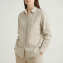 Oversized Button-Down Shirt -  Shirley