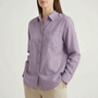 Oversized Button-Down Shirt -  Shirley