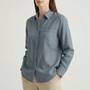 Oversized Button-Down Shirt -  Shirley