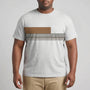 Oversized Color-Block Crew Neck Tee - Jesse