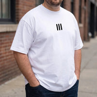 Oversized Crew Neck Graphic Tee - Frankie