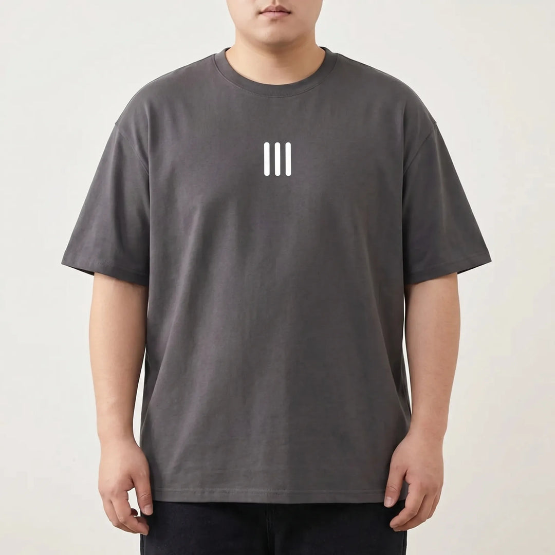 Oversized Crew Neck Graphic Tee - Frankie