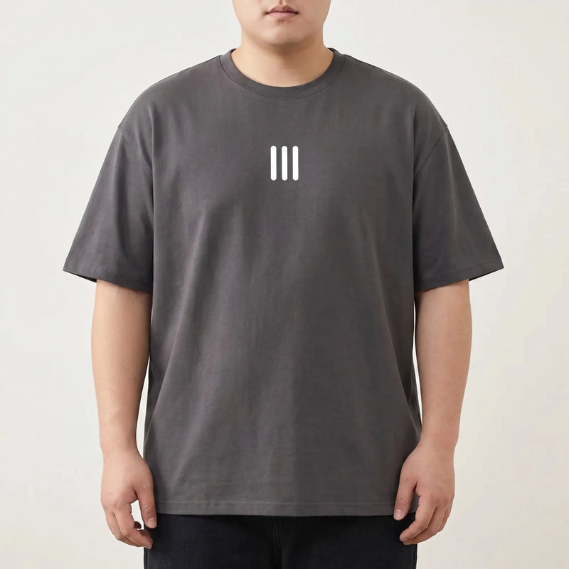 Oversized Crew Neck Graphic Tee - Frankie