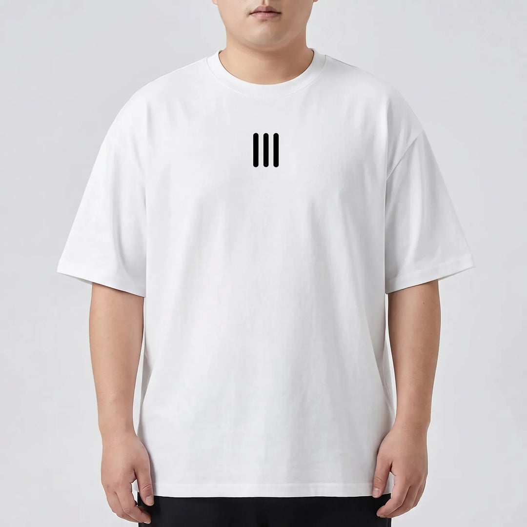 Oversized Crew Neck Graphic Tee - Frankie