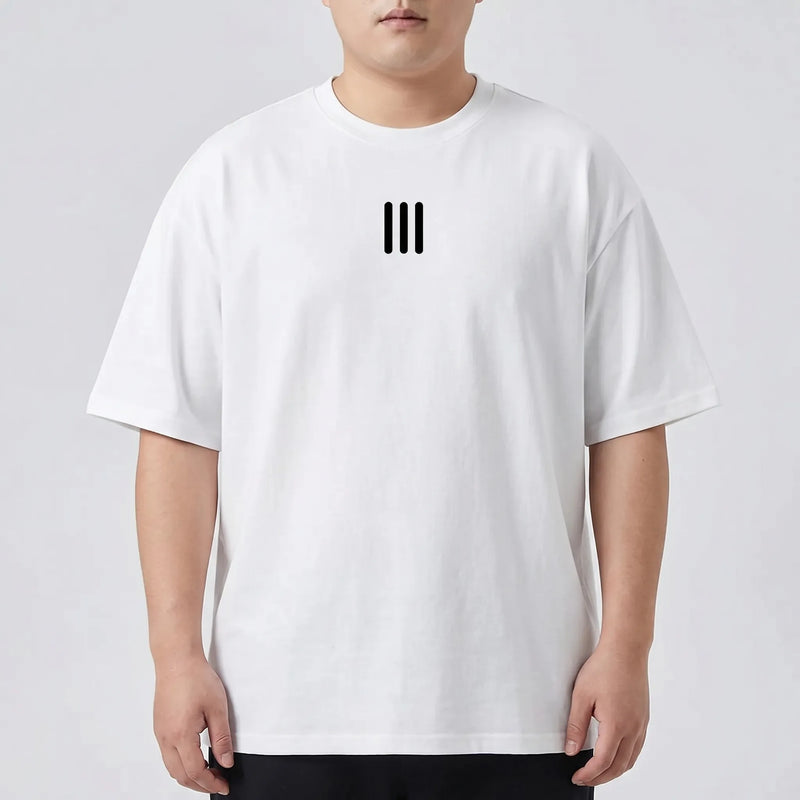 Oversized Crew Neck Graphic Tee - Frankie