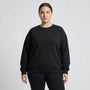 Oversized Crew Neck Pullover Sweatshirt - Christy