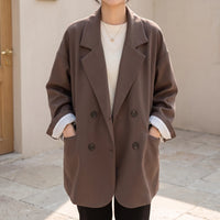 Oversized Double-Breasted Blazer -  Melinda