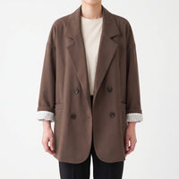 Oversized Double-Breasted Blazer -  Melinda