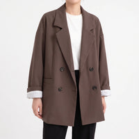 Oversized Double-Breasted Blazer -  Melinda