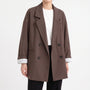 Oversized Double-Breasted Blazer -  Melinda