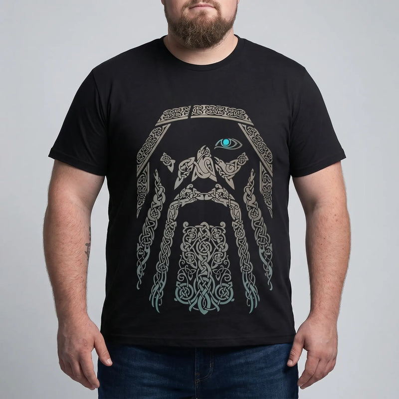 Oversized Norse Graphic Tee Big Tall - Calvin