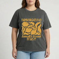 Oversized Vintage Graphic Tee - Melody