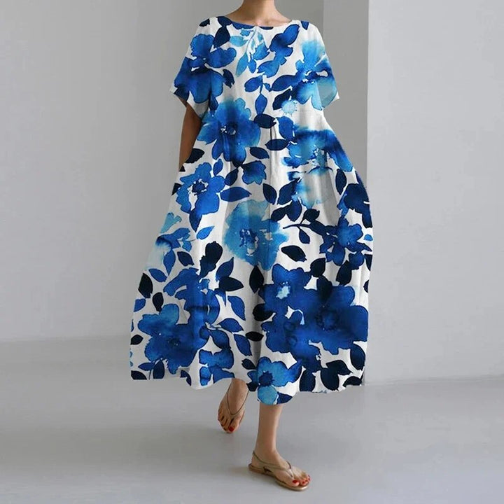 Boho-Blumen-Maxikleid - FloraChic