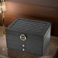 Luxuriöse mehrschichtige Schmuckbox - EleganceBox