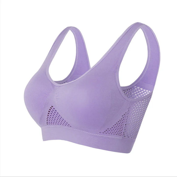 Seamless Sports Bra | Made of Comfortable Mesh