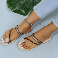 Trendige Damensandalen mit einzigartigem Schneeflocken-Detail – Arluna