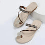 Trendige Damensandalen mit einzigartigem Schneeflocken-Detail – Arluna