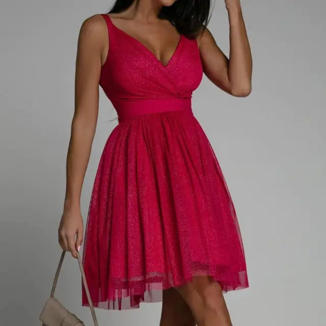 Strahlendes Pailletten-Party-Kleid - Seraphina