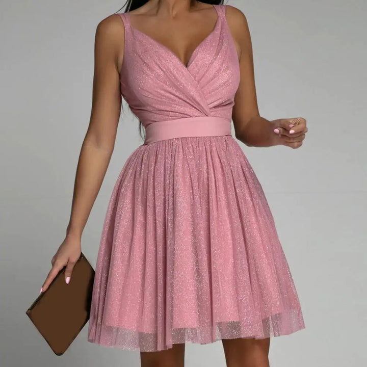 Strahlendes Pailletten-Party-Kleid - Seraphina