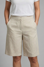 Women's High-Waisted Tailored Summer Shorts, Relaxed Everyday Fit 1