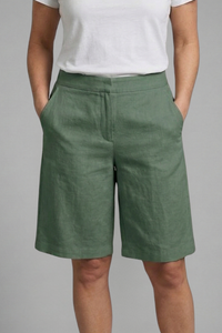 Women's High-Waisted Tailored Summer Shorts, Relaxed Everyday Fit 3