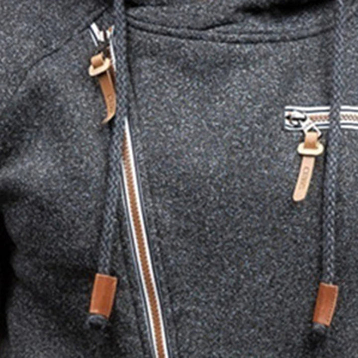 Lässiger Hoodie mit Reißverschluss - Orion