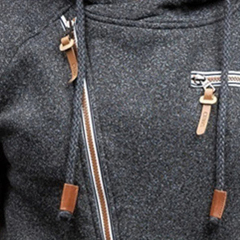 Lässiger Hoodie mit Reißverschluss - Orion