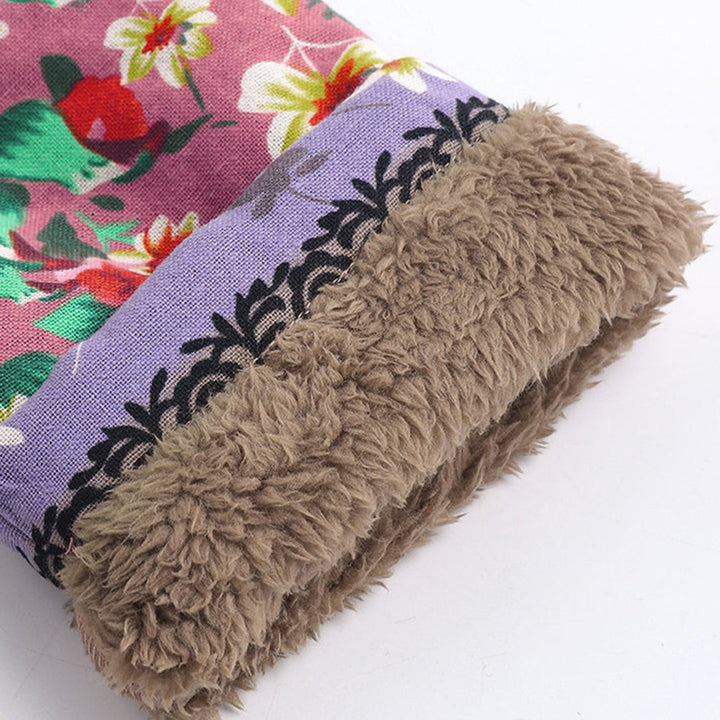Langer Damen-Teddy-Mantel mit Kapuze - Seraphina