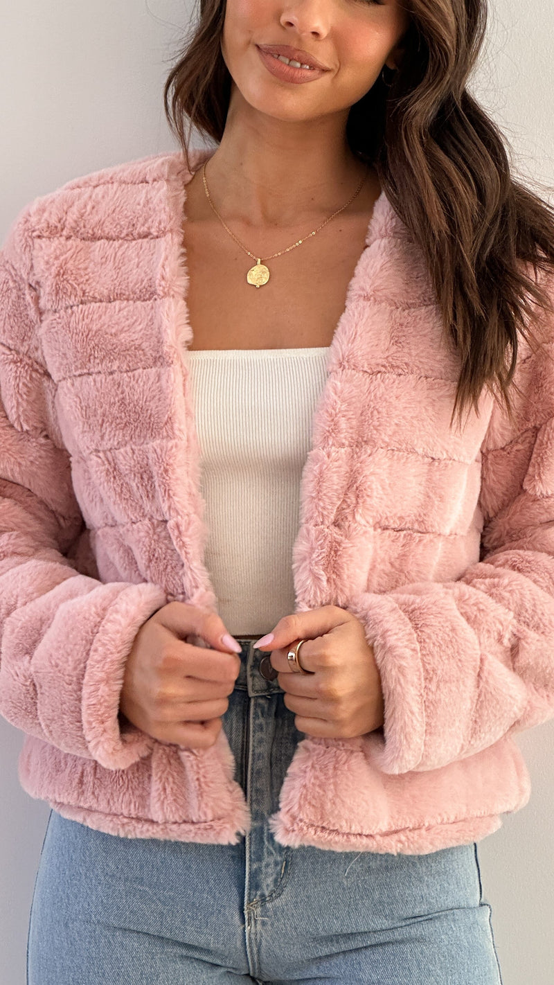 Luxuriöse Damen-Crop-Jacke - Veloura