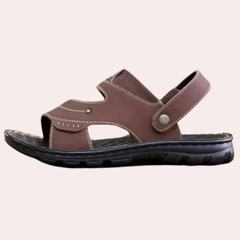 Lässige Ledersandalen für Herren - Leon