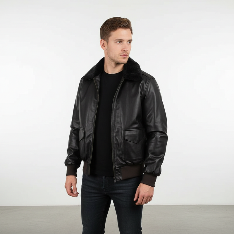 Pilotenjacke Mit Kragen - Marshall