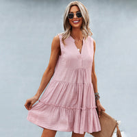 Fröhliches Sommerkleid mit lockerer Passform – Elin
