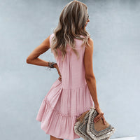 Fröhliches Sommerkleid mit lockerer Passform – Elin