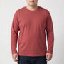 Plain Long Sleeve Crew Neck Tee - Josh