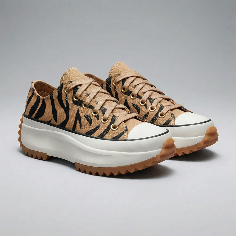 Plateau-Sneaker Mit Schnürung - Evelyn