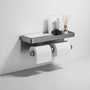 Platzsparender Toilettenpapierhalter - ToiletHaven