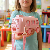 Playful Bus Shaped Children's Water Bottle - Siproll